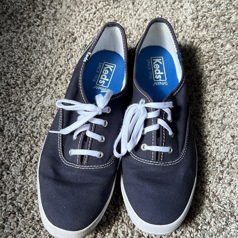 Keds navy blue shoes